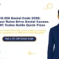 CO-256 denial code 2026 guide explaining managed care contract rules, RARC codes, causes, and denial resolution steps